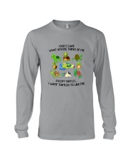 I Don't Care What Anyone Long Sleeve Tee tile