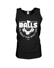 It Takes A Lot Of Balls To Golf The Way I Do Unisex Tank tile