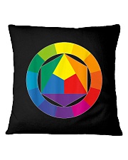 Color Wheel Palette Shirt Artist Painter Art Square Pillowcase tile