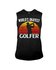Vintage Retro World's Okayest Golfe Sleeveless Tee tile