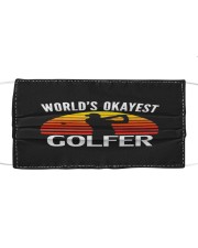 Vintage Retro World's Okayest Golfe Mask tile