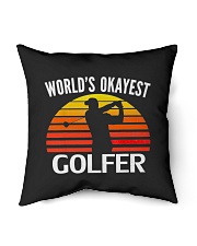 Vintage Retro World's Okayest Golfe Indoor Pillow tile
