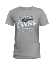 Helicopter Catalina Wine Mixer Ladies T-Shirt tile