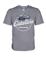 Helicopter Catalina Wine Mixer V-Neck T-Shirt tile
