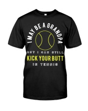 Funny Tennis Men Grandpa Tennis Premium Fit Mens Tee tile