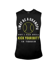 Funny Tennis Men Grandpa Tennis Sleeveless Tee tile