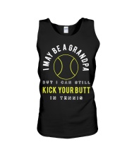 Funny Tennis Men Grandpa Tennis Unisex Tank tile