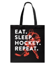 Eat Sleep Hockey Tote Bag tile