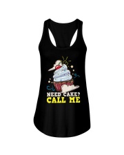 Need Cake Call Me Ladies Flowy Tank tile