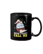 Need Cake Call Me Mug tile