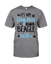 Beagle Glitter Classic T-Shirt front