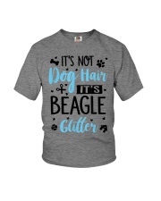 Beagle Glitter Youth T-Shirt tile