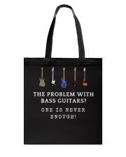 Funny bass guitar Tote Bag tile