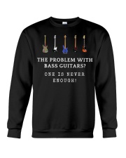 Funny bass guitar Crewneck Sweatshirt tile