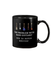 Funny bass guitar Mug tile