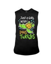 Turtle Sea Animal Shelled Reptiles Sleeveless Tee tile