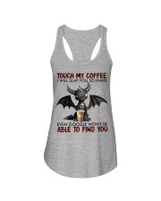 Touch My Coffee I Will Ladies Flowy Tank tile