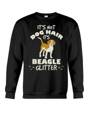 Its Not Hair Its Beagle I Beagle Mom Crewneck Sweatshirt tile