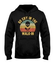 Retro Go Cry in the Walk Hooded Sweatshirt tile