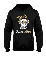Boxer Mom Hooded Sweatshirt front
