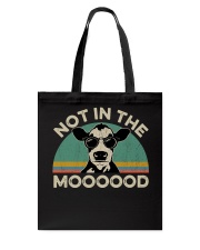 Not In the Moooood Tote Bag tile