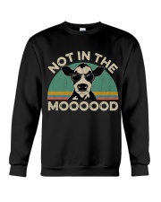 Not In the Moooood Crewneck Sweatshirt tile
