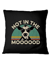 Not In the Moooood Square Pillowcase tile