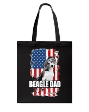 BEAGLE Dad Proud American Flag Dog Tote Bag tile