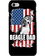 BEAGLE Dad Proud American Flag Dog Phone Case tile