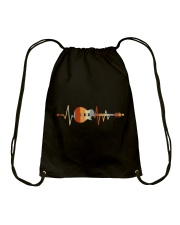 Heartbeat Guitar Drawstring Bag tile