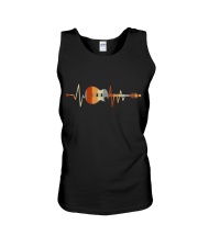 Heartbeat Guitar Unisex Tank tile