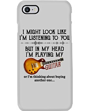 I Might Look Like I'm Listening Phone Case tile