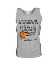 I Might Look Like I'm Listening Unisex Tank tile