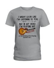 I Might Look Like I'm Listening Ladies T-Shirt tile