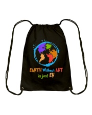 Earth Without Art is Drawstring Bag tile