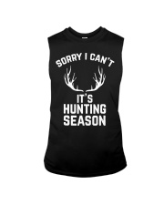 Sorry I Can't It's Hunting Sleeveless Tee tile