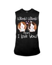 Wheek I Love You Guinea Pig Sleeveless Tee tile