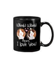 Wheek I Love You Guinea Pig Mug tile