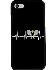 Tennis Heartbeat Funny Tennis Phone Case tile