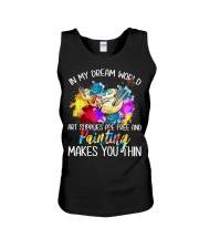 In My Dream World  Unisex Tank tile