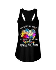 In My Dream World  Ladies Flowy Tank tile