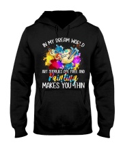 In My Dream World  Hooded Sweatshirt front