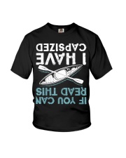 If You Can Read This I Have Capsized Funny Youth T-Shirt tile