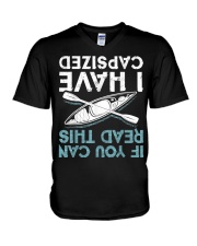 If You Can Read This I Have Capsized Funny V-Neck T-Shirt tile