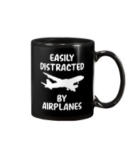 Easily Distracted By Airplanes Mug tile