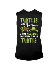 Turtles Are Awesome Therefore Sleeveless Tee tile