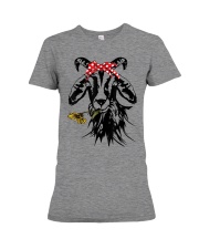 Women's Goats Bandana Farm Ani Premium Fit Ladies Tee tile