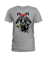 Women's Goats Bandana Farm Ani Ladies T-Shirt tile