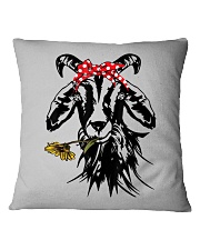 Women's Goats Bandana Farm Ani Square Pillowcase tile
