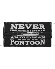 Never Underestimate An Old Man With A Pontoon Mask tile
